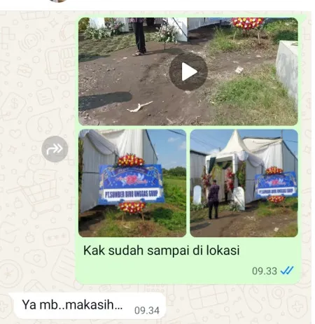Pengiriman Karangan Bunga Lingga