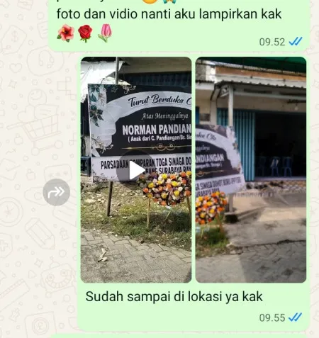 Pengiriman Karangan Bunga Lingga